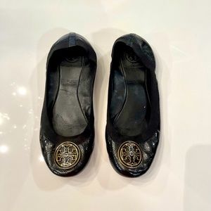 Black Tory Burch Flats Size 9
